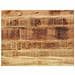 Piano Per Tavolo 80x70x2,5cm Rettangolare Legno Di Mango Grezzo - Foto miniatura 1