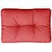 Cuscino Per Pallet Rosso 60x40x12 Cm In Tessuto - Foto miniatura 2