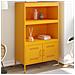 Credenza Giallo Senape 68x39x113 Cm In Acciaio - Foto miniatura 8
