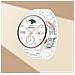 Smartwatch Mx16: Display Hd Da 1,43"", Chiamate Bluetooth White + Silver - Foto miniatura 2
