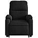 Poltrona Alzapersona Reclinabile Elettrica Nera in Microfibra - Foto miniatura 9