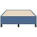 Struttura Letto Blu 120x190 cm in Tessuto Vellutato - Foto miniatura 6