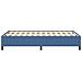 Struttura Letto Blu 120x190 cm in Tessuto Vellutato - Foto miniatura 7
