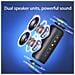 Altoparlante Bluetooth Con Luci Rgb Blue - Foto miniatura 3