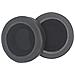 Cuscinetti Auricolari Di Ricambio Per Cuffie - Cuscinetti Auricolari Rotondi Da 75 Mm, Pelle Proteica E Memory Foam, Comfort Migliorato (confezione Da 2) - Foto miniatura 4