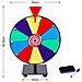 Ruota Della Fortuna Da 12 Pollici Con 10 Slot Personalizzabili - Ideale Per Giochi E Promozioni - Foto miniatura 2