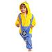 Pigiama Per Bambini Kigurumi Onesie Costume Minion Giallo 105-115 - Foto miniatura 3