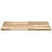 Piano Tavolo Rettangolare 80x60x2cm in Legno Massello di Acacia - Foto miniatura 5