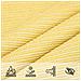 Parasole A Vela Hdpe Rettangolare 4x6 M Beige - Foto miniatura 4
