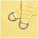 Parasole A Vela Hdpe Rettangolare 4x6 M Beige - Foto miniatura 5