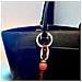 Gancio Per Borsa/portachiavi Con Ciondoli E Palline A Forma Di Bacio In Rosso - Foto miniatura 4