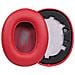 Kit Di Ricambio Per Cuscinetti Auricolari In Pelle Proteica Compatibile Con Cuffie Jbl Tune T700bt T710 720 T750btnc T760nc Red - Foto miniatura 4