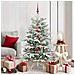 Albero di Natale Artificiale con Rami Pieghevoli Bianco 150 cm - Foto miniatura 2