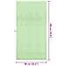 Asciugamani Sportivi 2 pcs Verde 180 x 90 cm - Foto miniatura 8