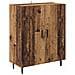 Credenza 2 pcs Legno vecchio Legno Stratificato e Vetro - Foto miniatura 6