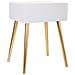 Tavolo In Legno Bianco 47x39x67h - Foto miniatura 5