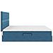 Letto con contenitore e materasso Blu Scuro 200 x 200 cm - Foto miniatura 9