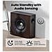 T5s Subwoofer attivo 8 pollici, 70W RMS, passa-basso 35Hz, cabinet in MDF, marrone - Foto miniatura 5