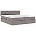 Letto con luci a strisce a LED Talpa 180 x 200 cm Tessuto - Foto miniatura 7
