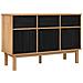 Credenza OTTA Marrone e Nero 114 x 43 x 73,5 cm - Foto miniatura 1
