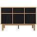 Credenza OTTA Marrone e Nero 114 x 43 x 73,5 cm - Foto miniatura 4