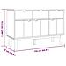 Credenza OTTA Marrone e Nero 114 x 43 x 73,5 cm - Foto miniatura 6