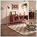 Mobile Industrial Tv Port In Metal Ezra Da 130 Cm With 3 Ante, In Terracotta And Glass Temperato. - Foto miniatura 5