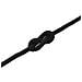Corda da Barca 9 m 1.4 Nero Poliestere - Foto miniatura 4