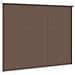 Tenda a Rullo Esterno Blocco UV 90% Tortora 160 x 140 cm HDPE - Foto miniatura 5