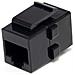 Accoppiatore di rete jack Keystone RJ45 Cat 6 - F / F - Foto miniatura 2