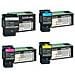 TONER RIGENERATO -  540H Ciano Per Lexmark C540 N, 543 Dn, 544 N, 544 Dn, 544 Dtn C540H1Cg 2.000 Pagine - Foto miniatura 1