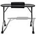 Tavolo manicure nero con rotelle Dimensioni 90 x 37 x 68 cm  - Foto miniatura 6