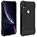 Cover Iphone Xr Protezione Bi-materia Anti-caduta Nero - Foto miniatura 1