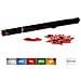 Electric Confetti Cannon 80cm, Red Metallic - Foto miniatura 1