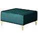 Ottomano In Velluto Verde Smeraldo Aberdeen - Foto miniatura 16