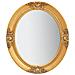 Specchio Da Parete Stile Barocco 50x60 Cm Oro - Foto miniatura 1