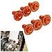 Viti Jfg Racing 6pcs Moto Forcella Anteriore Guardia Bulloni Per K. t. m Exc Excf Sx Sxf Xc Xcf Xcw Xcfw 50-530 Freeride 250f 250r 350 (arancione)  - Foto miniatura 1