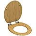 Tavoletta WC con Chiusura Ammortizzata NATURAL BAMBOO - Foto miniatura 1