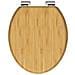 Tavoletta WC con Chiusura Ammortizzata NATURAL BAMBOO - Foto miniatura 2