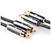 CATB24200GY20 cavo audio 2 m 2 x RCA Grigio - Foto miniatura 6