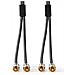 CATB24200GY20 cavo audio 2 m 2 x RCA Grigio - Foto miniatura 2
