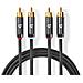 CATB24200GY20 cavo audio 2 m 2 x RCA Grigio - Foto miniatura 1