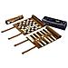Backgammon, Scacchi E Dama Da Viaggio Ruolo Set - Foto miniatura 1