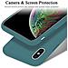 Cadorabo Custodia Compatibile Con Apple Iphone Xs Max In Liquid Verde - Coperchio Protettivo In Silicone Tpu Flessibile - Foto miniatura 5