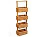 Cremagliera Bagno Bambou, 4 Livelli - 100% Bambù - Foto miniatura 1