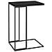 Tavolino da Salotto Nero 40x30x59 cm in Legno Multistrato - Foto miniatura 2