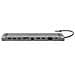 Dock USB-C 11 porte, grigio, 2x HDMI, VGA - Foto miniatura 4