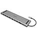 Dock USB-C 11 porte, grigio, 2x HDMI, VGA - Foto miniatura 1