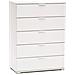 Mobiletto Con 5 Cassetti In Legno Nobilitato In Varie Tinte 75x38xh103 Cm - Foto miniatura 1