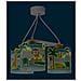 Lampada A Sospensione Per Bambini 3 Luci Little Jungle Animali Jungla - Foto miniatura 3